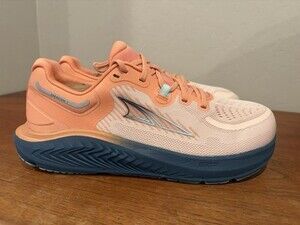Altra Women's Paradigm 7 Running Shoes, Navy/Coral Orange 10 US - Excellent